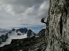 Descending Mt Tupper