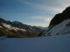 View down Alpeinerferner and Obertal