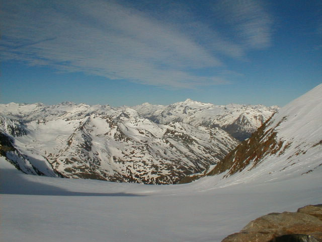 Otztal from Pfaffenferner
