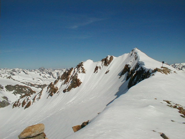 Wild Freiger summit ridge