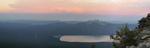 Diamond Lake and Mt Bailey panorama.