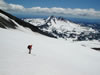 Skiing South Sister