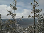 Lakeview Mtn Summit View in Winter